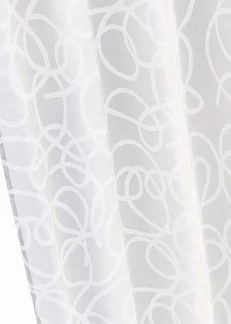 Voilage imprimé (1 pce) • blanc imprimé • Boutique bonprix