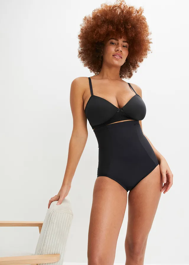 Sterk corrigerende slip, Kleur: zwart