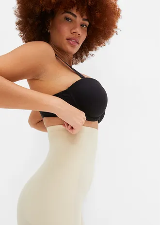 Pantaloni cu efect de modelare mediu • bej nisipiu • magazin bonprix