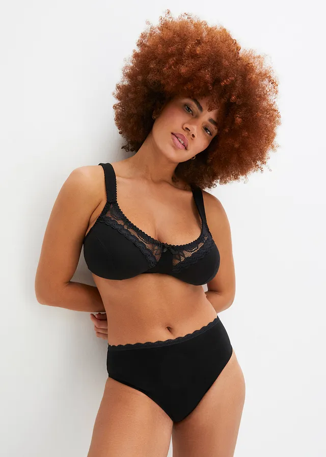 Lot de 2 soutiens-gorge coton sans armatures • 2x noir • product-page.page-title-suffix