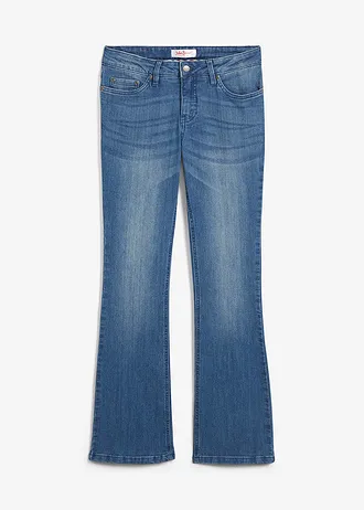Komfortné strečové džínsy Bootcut