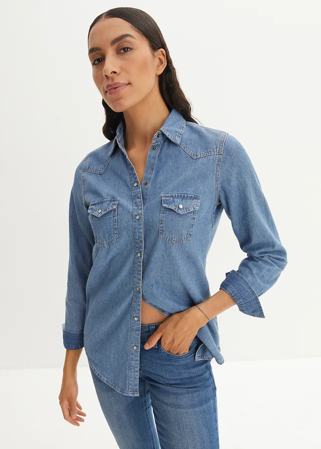Chemise en jean • bleu clair • product-page.page-title-suffix