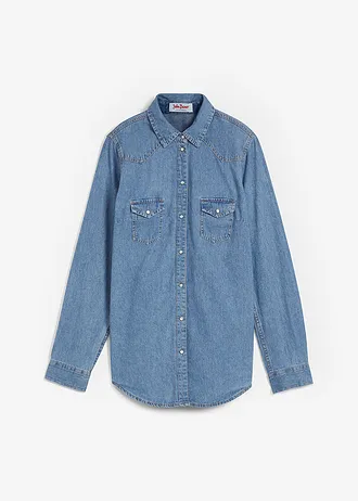 Džínová košile • světle modrá • bonprix obchod