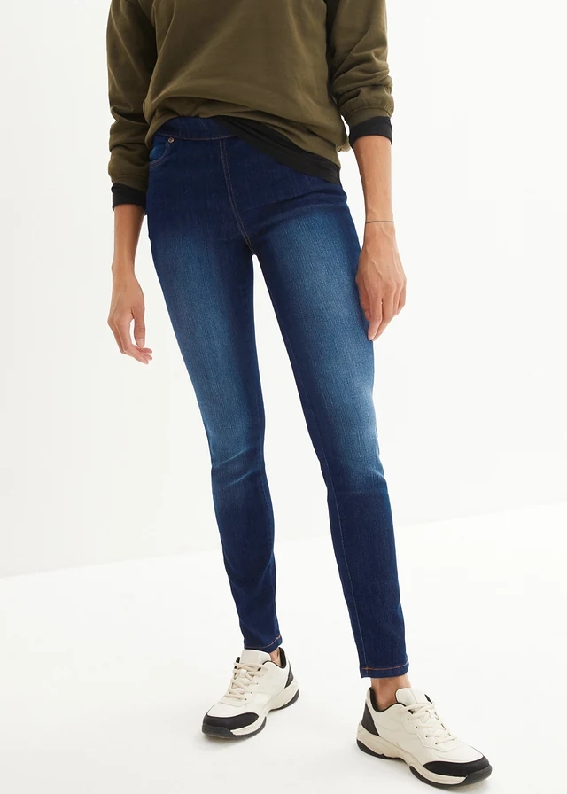 Comfort stretch jegging • donkerblauw denim used • product-page.page-title-suffix