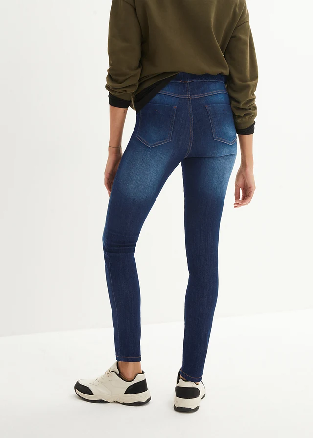 Comfort stretch jegging • donkerblauw denim used • product-page.page-title-suffix