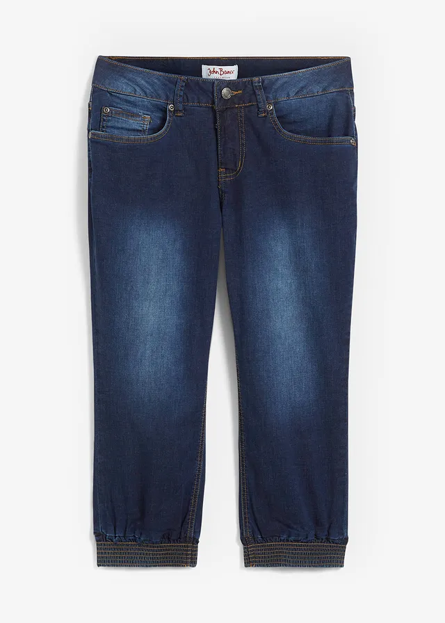 Blugi capri stretch