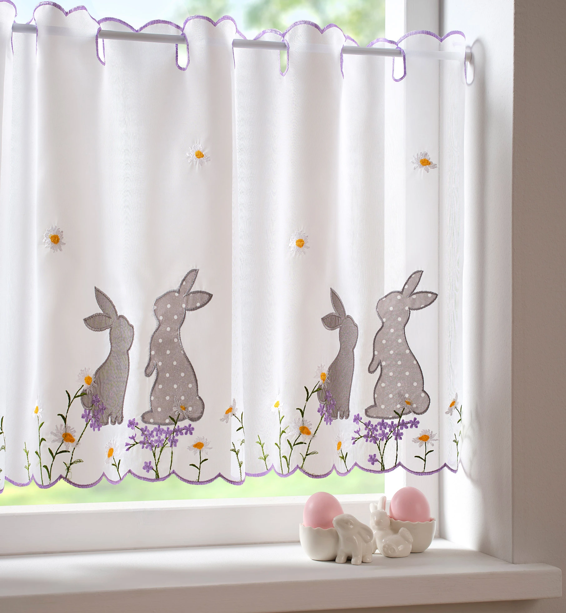 Valletje met borduursel • wit-grijs • bonprix online shop