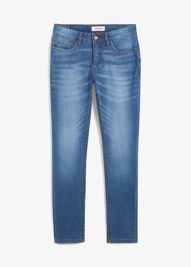 Blugi skinny stretch, mid waist