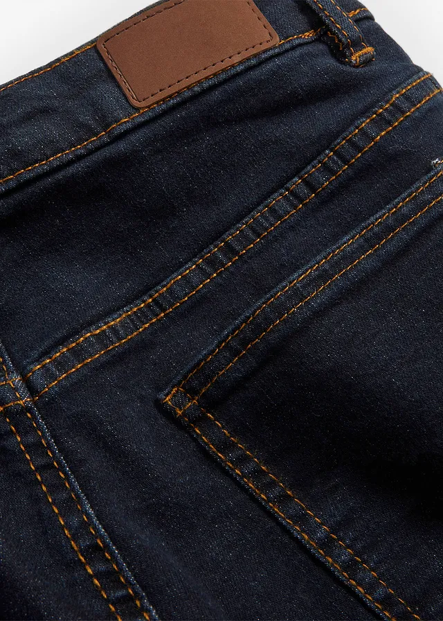 Jean Mom taille mi-haute, long • bleu foncé • product-page.page-title-suffix