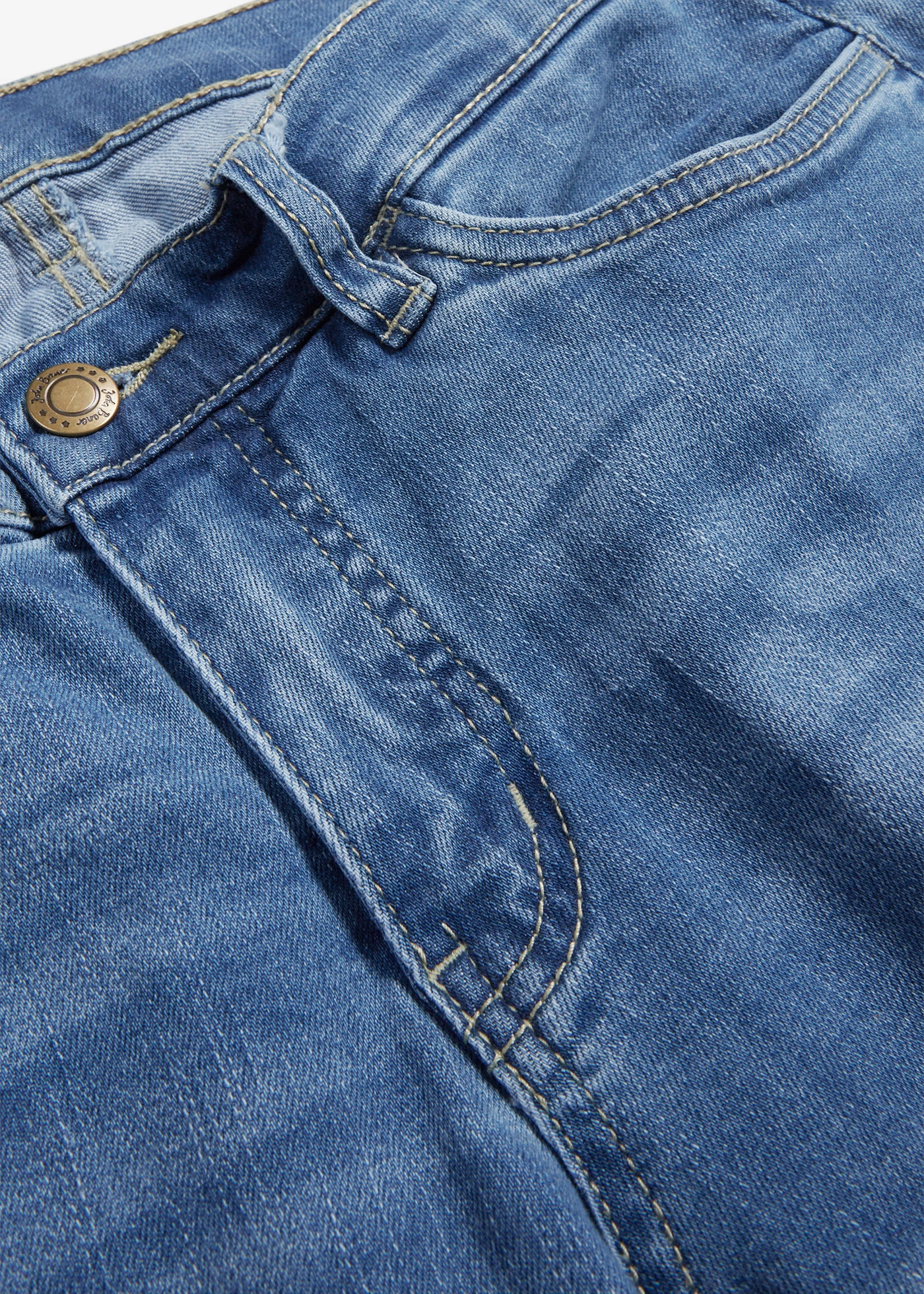 7/8 džíny, pohodlný streč • světle modrá • bonprix obchod