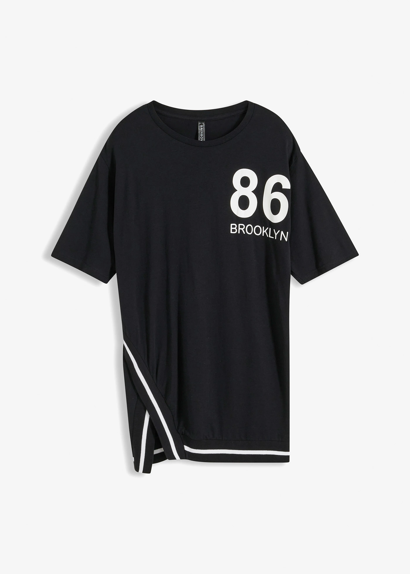 Oversize triko z měkké viskózové směsi • černá • bonprix obchod