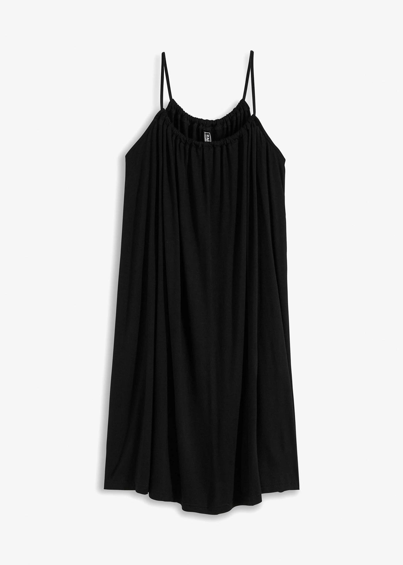 Jersey jurk van soepele viscose • zwart • bonprix online shop