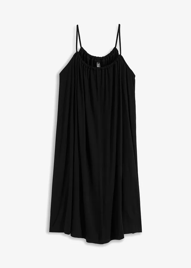 Robe fluide en jersey viscose extensible