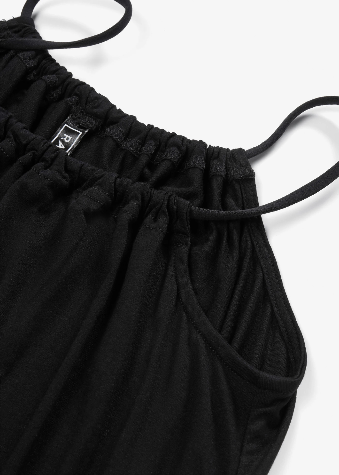 Jersey jurk van viscose • zwart • bonprix online shop