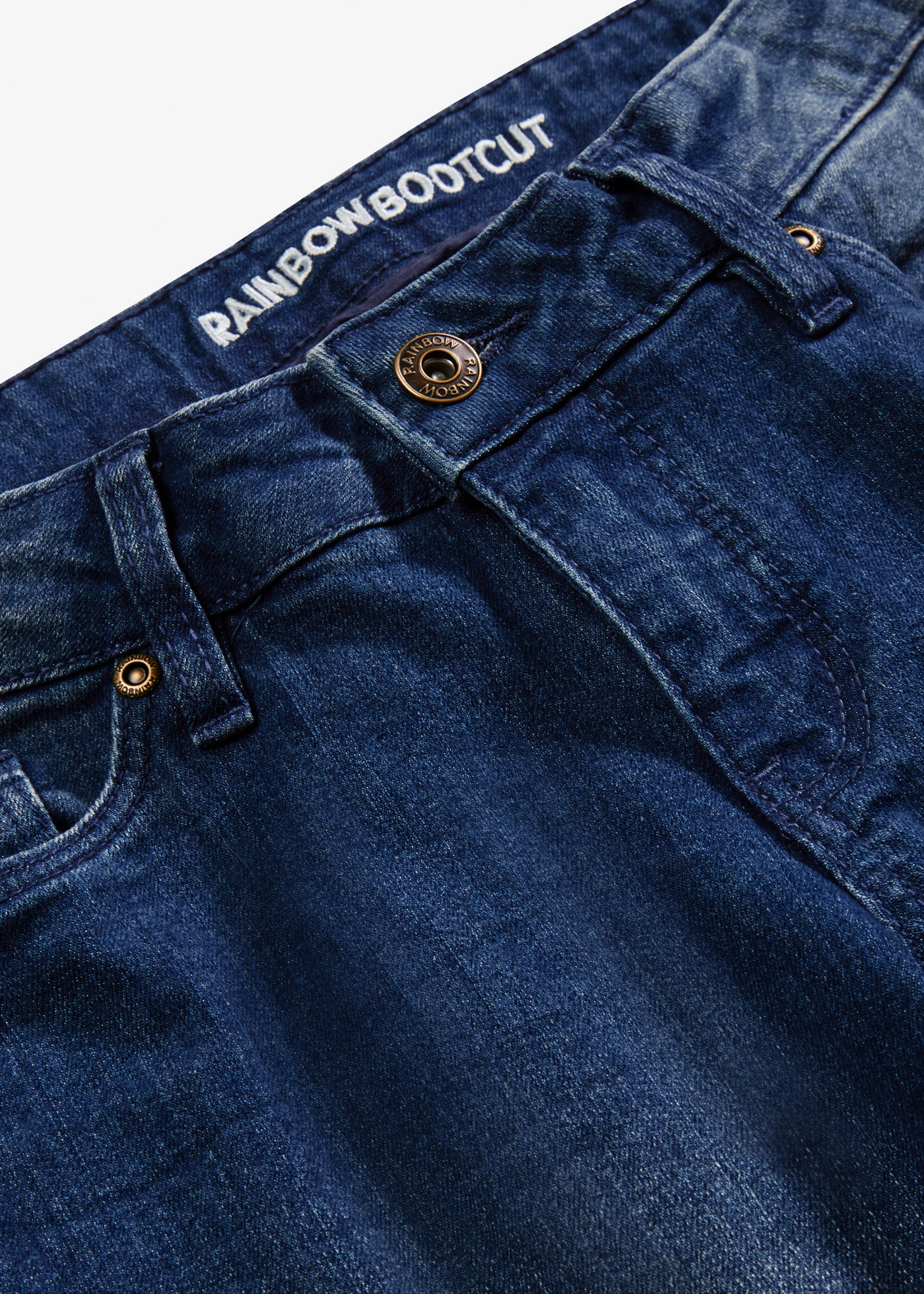 Strečové džíny Bootcut, Mid Waist • modrý denim • bonprix obchod