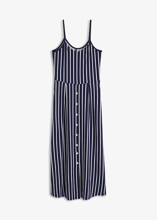 Rochie midi din material moale cu viscoză și elastan