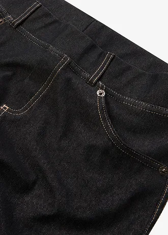 Legging in denim look • black stone • bonprix online shop