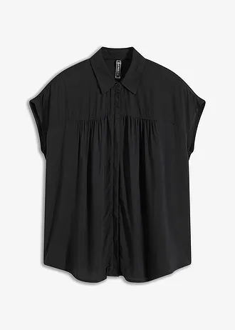Blouse manches courtes oversized