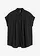 Blouse manches courtes oversized, Couleur: noir