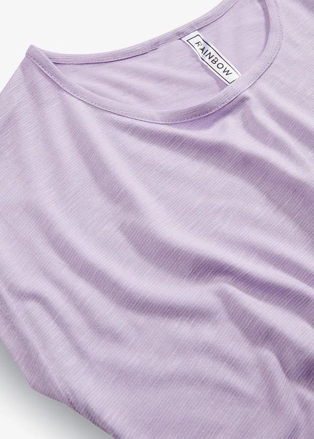 Longshirt in een viscosemix • zacht lila • product-page.page-title-suffix