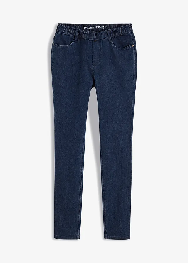 Blugi skinny talie medie, confortabilă