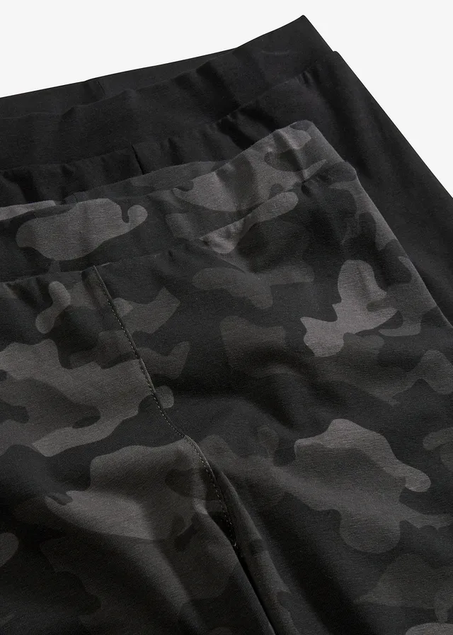 Legging (set van 2) • zwart camouflage+zwart • product-page.page-title-suffix
