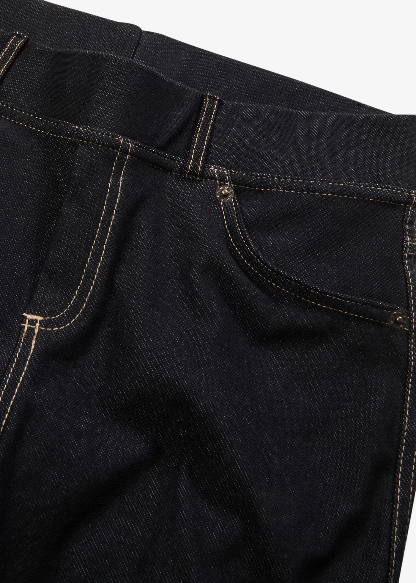 Legíny v džínsovom vzhľade • čierna stone • obchod bonprix