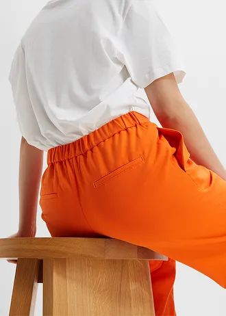Bandplooibroek • warm oranje • bonprix online shop