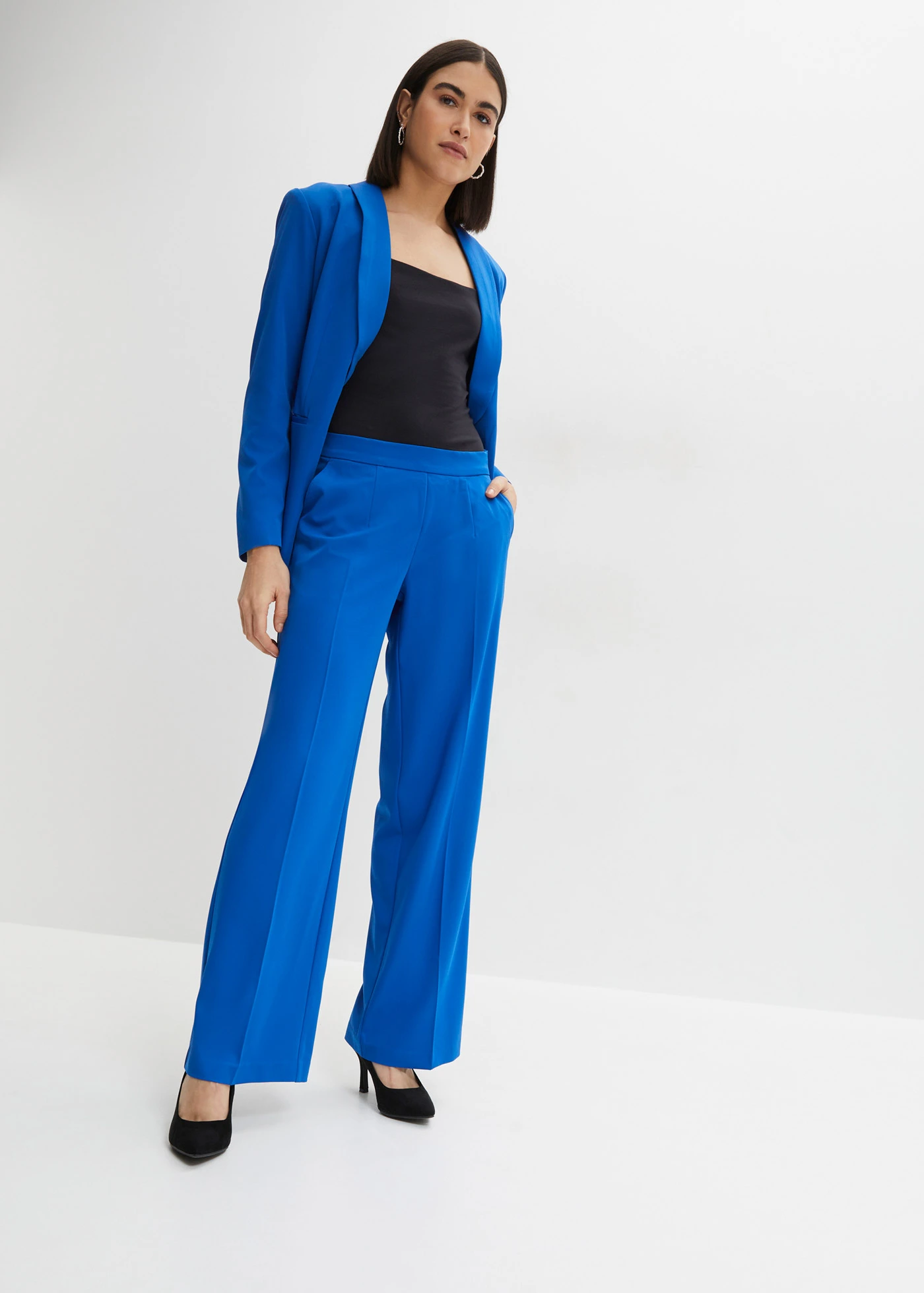 Nohavice Marlene Loose Fit • arktická modrá • obchod bonprix