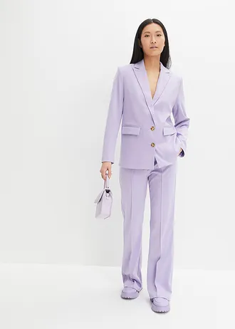 Pantalon de tailleur, jambe évasée • lavande • Boutique bonprix