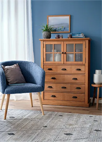 Gordijn van lichte voile met tunnelband (2 stuks) • wit • bonprix online shop