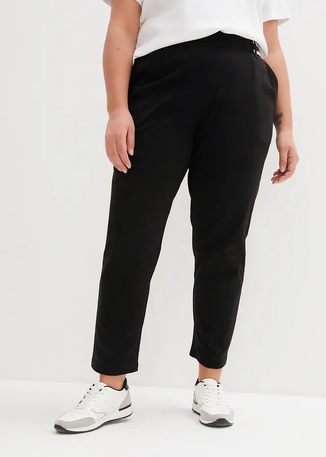 Pantalon 100% coton, Couleur: noir