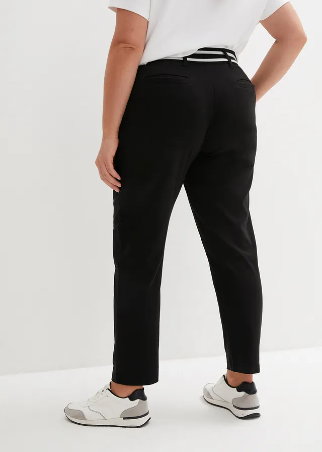 Pantalon 100% coton, Couleur: noir