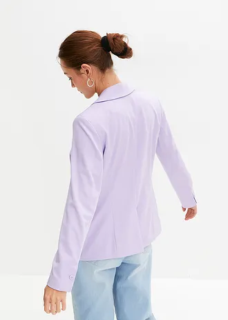 Blazer met een knoop • lichtviolet • bonprix online shop