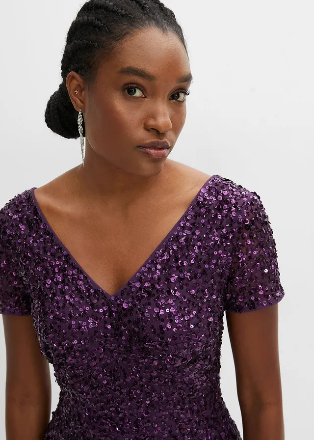 Robe à sequins • violet foncé • product-page.page-title-suffix