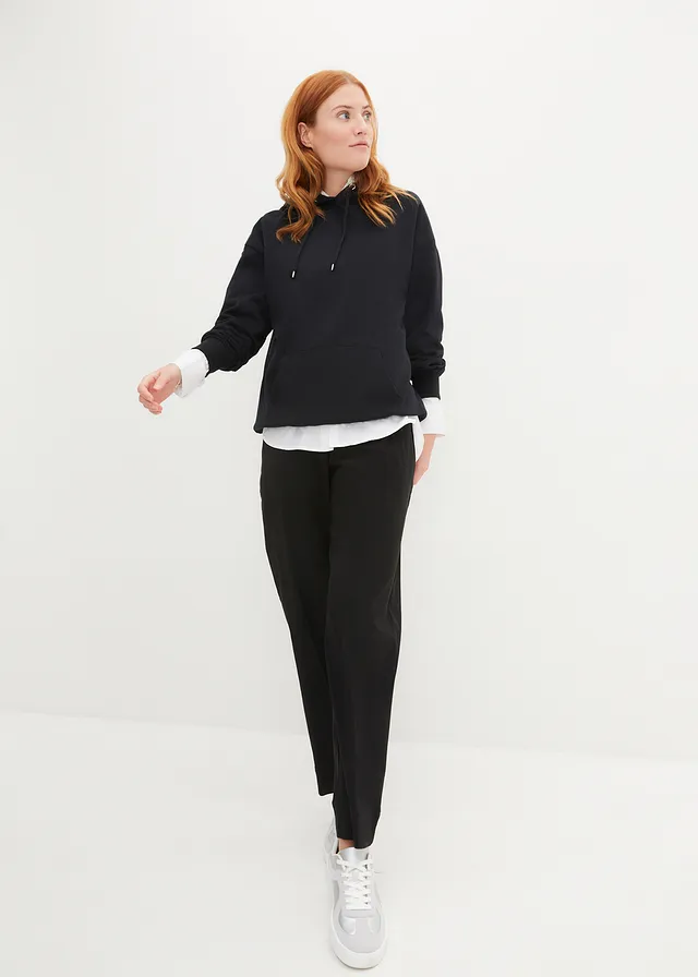 Oversized hoodie • zwart • product-page.page-title-suffix