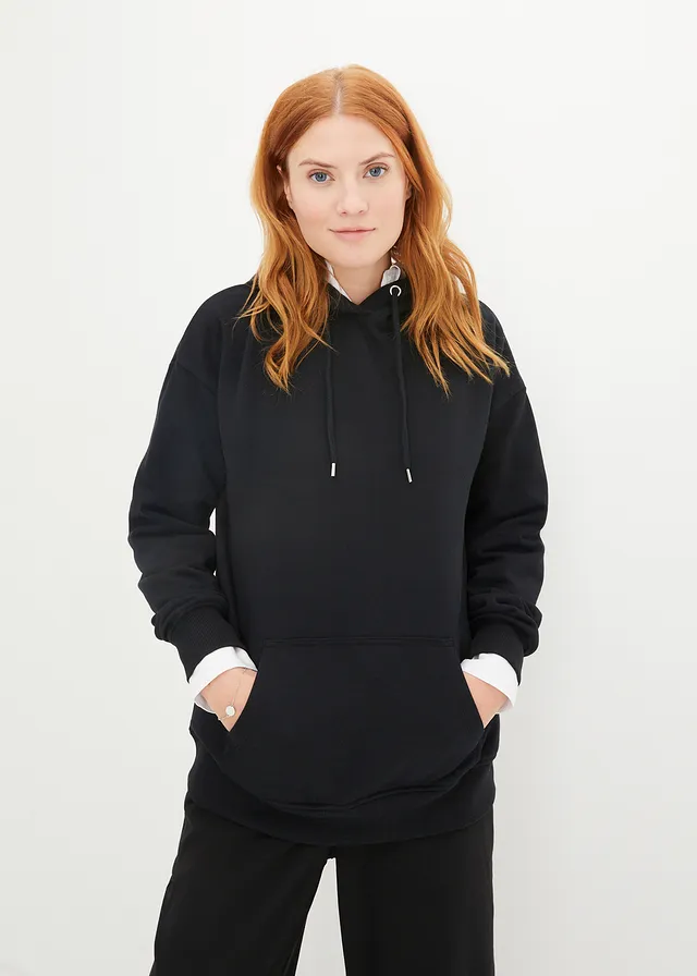 Oversized hoodie • zwart • product-page.page-title-suffix