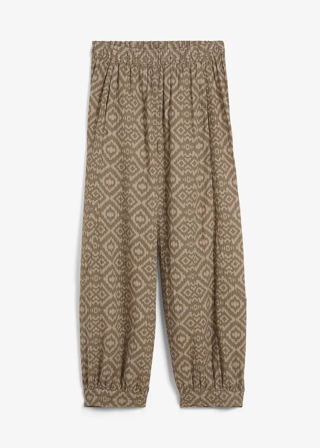 Pantaloni șalvari, integral din bumbac