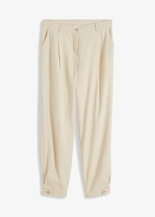 Pantalon à pinces décontracté