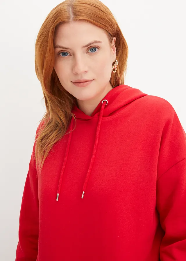 Oversized hoodie • rood • product-page.page-title-suffix