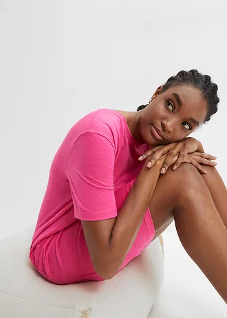 Oversized nachthemd van slubgaren • pinklady • bonprix online shop