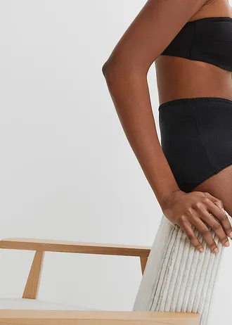 Tailleslip (set van 4), Kleur: zwart