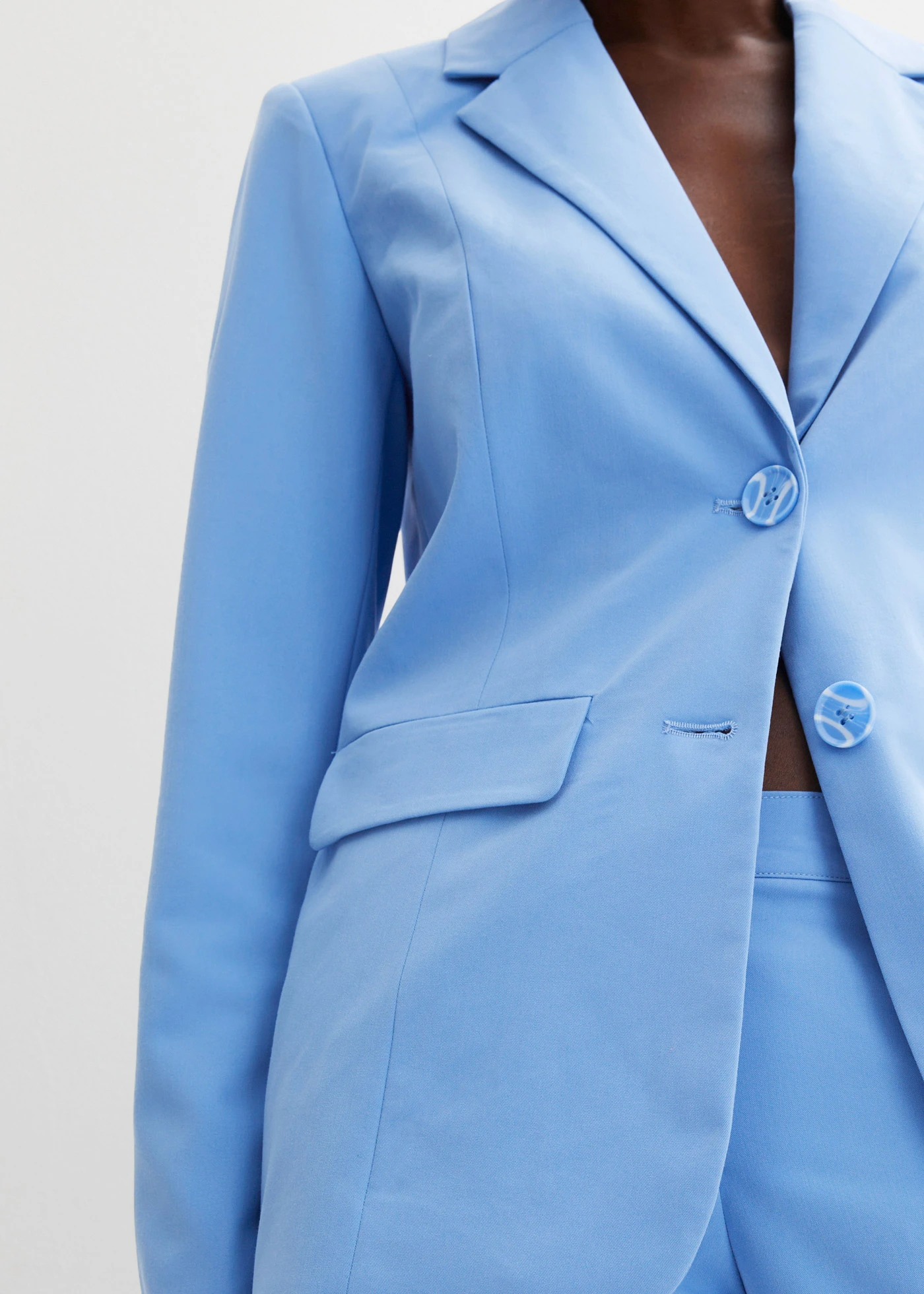 Tailleur pantalon • bleu moyen • Boutique bonprix