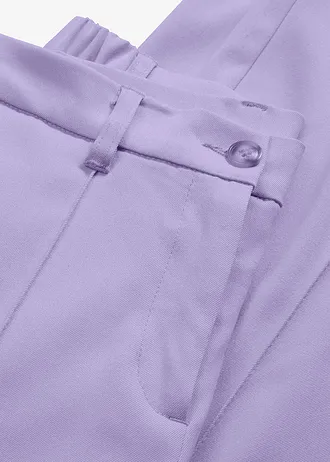Kostýmkové kalhoty do zvonu • světle fialová • bonprix obchod