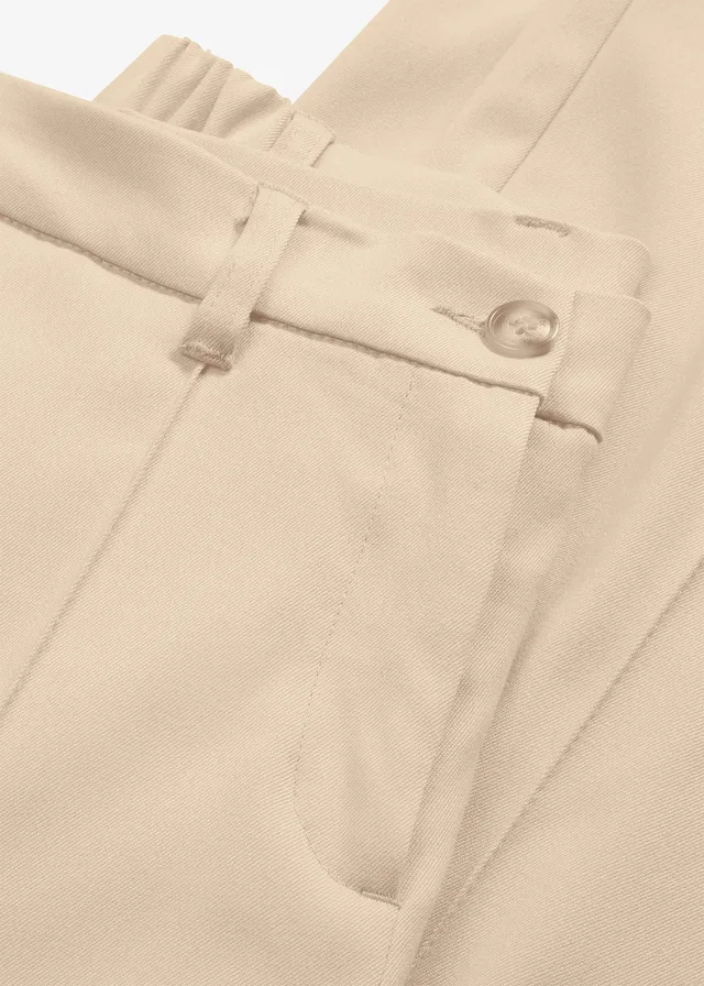 Pantalon de tailleur, jambe évasée • gris galet • product-page.page-title-suffix