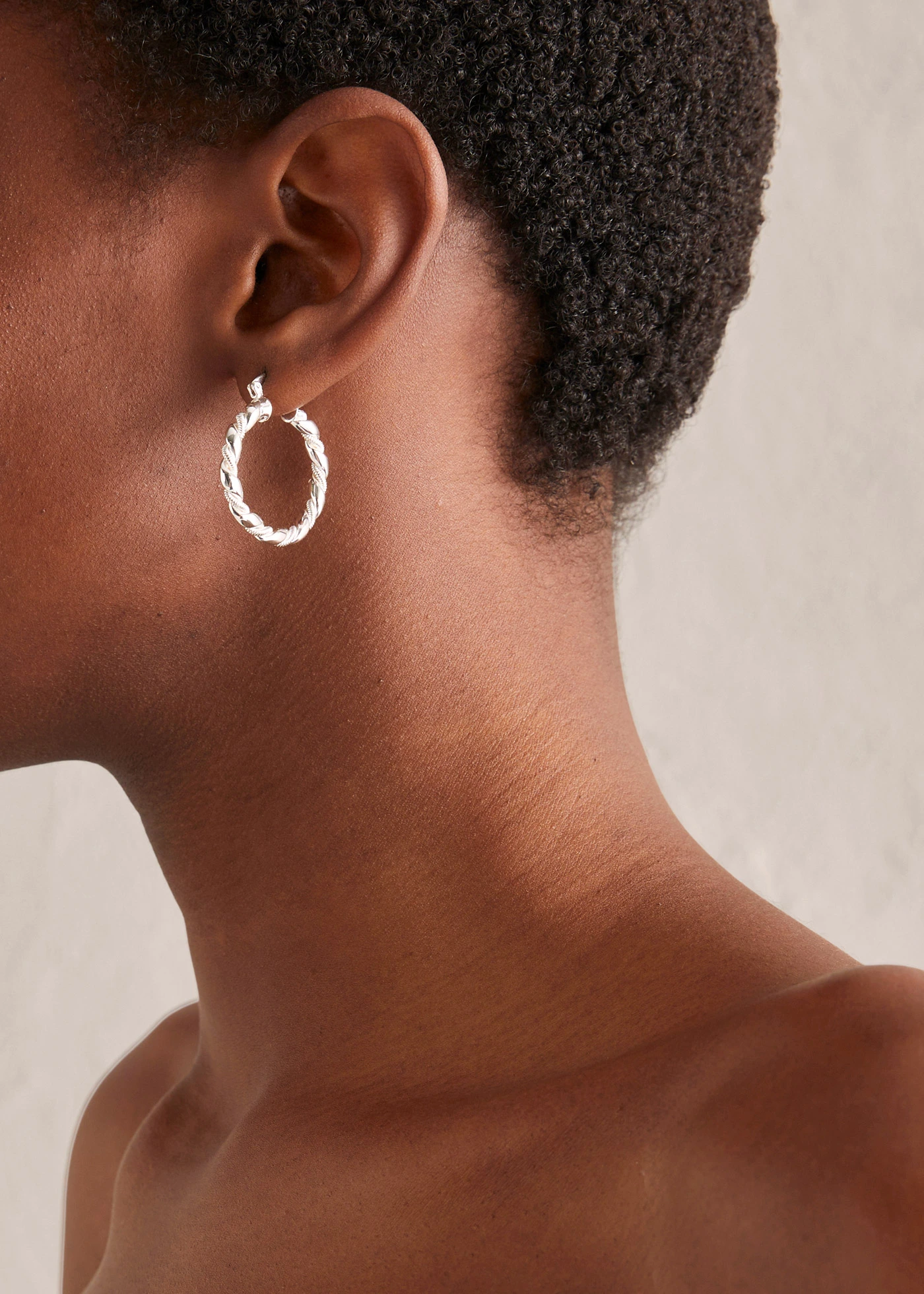 Creolen in gedraaide look • zilverkleur • bonprix online shop