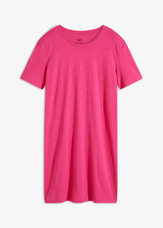 Chemise de nuit oversize en fil flammé