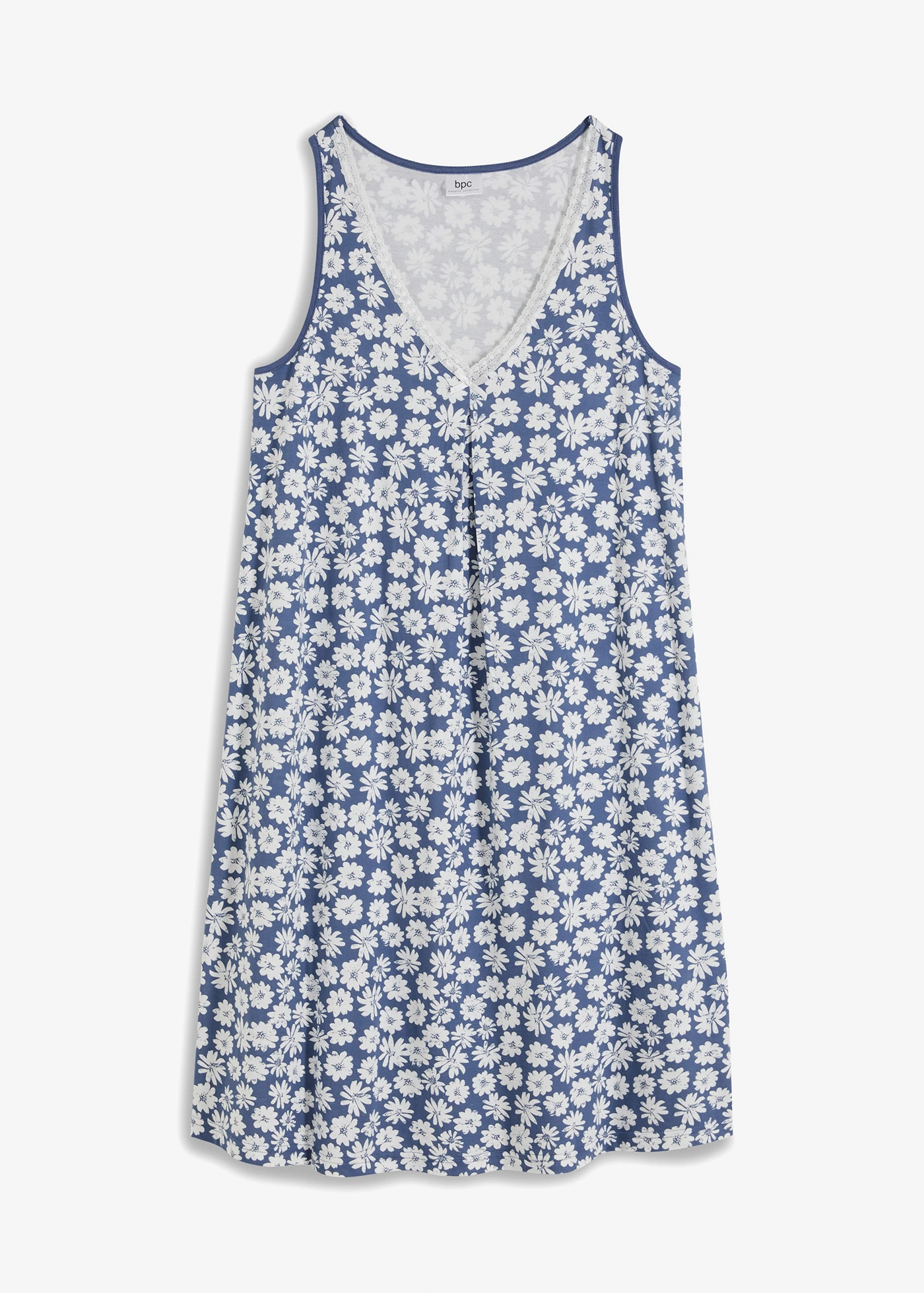 Nuisette en viscose mélangée • bleu jean/écru • Boutique bonprix