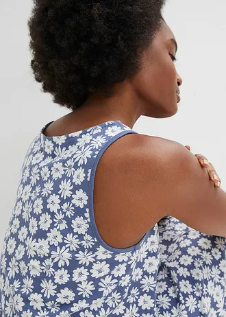 Nuisette en viscose mélangée • bleu jean/écru • Boutique bonprix