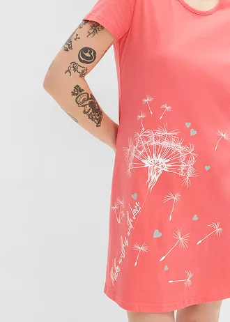 Hálóing bio-pamutból • édenpink-mintás • bonprix áruház